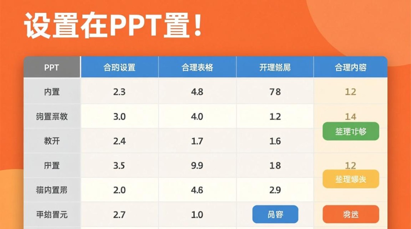 PPT高效排版，轻松设置表格行高技巧-图1