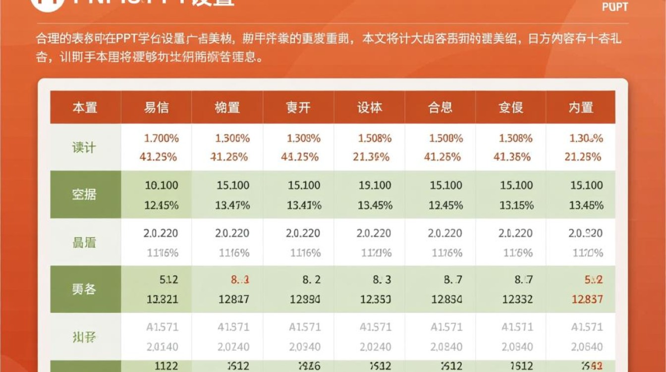 PPT高效排版，轻松设置表格行高技巧-图2