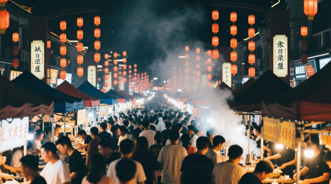 夜市图片剪辑技巧解析-图1