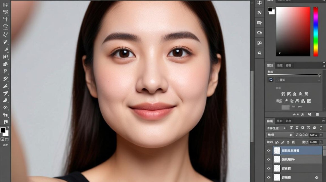 轻松摆脱双下巴，PS技巧大揭秘-图1