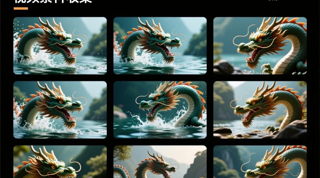 龙腾水波，龙入水视频剪辑技巧揭秘-图2