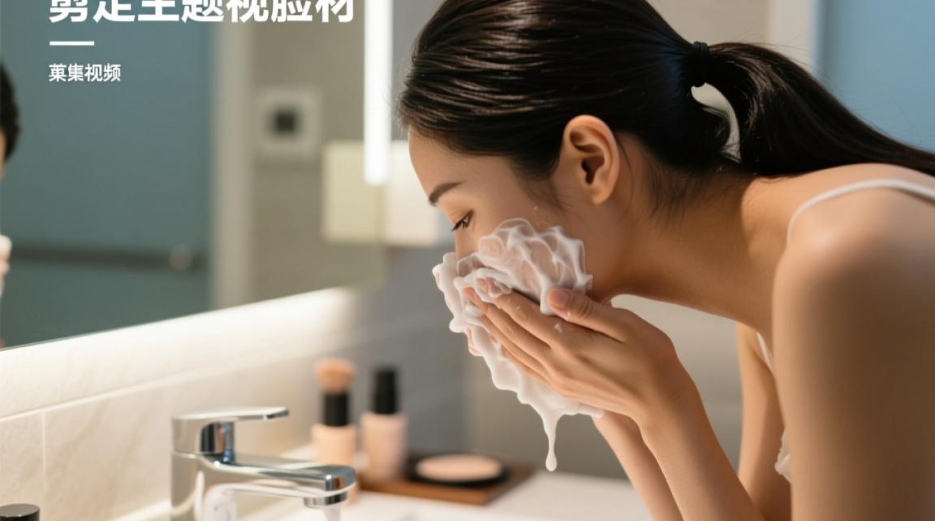 高效洗脸视频剪辑教程-图3