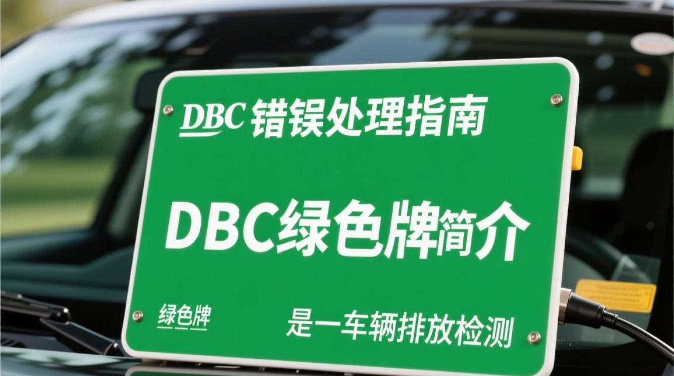 DBC绿色牌系统错误排查指南-图1