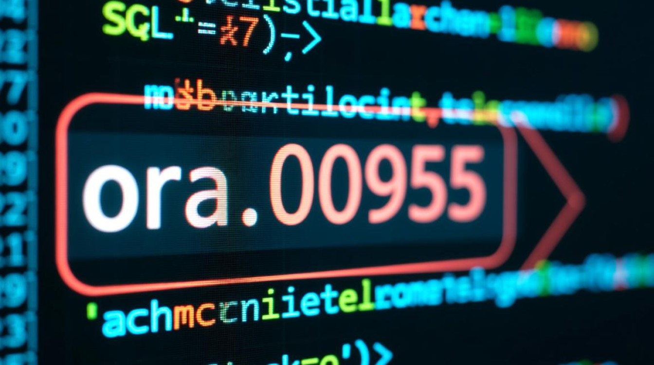 ORA-00955错误排查指南-图1