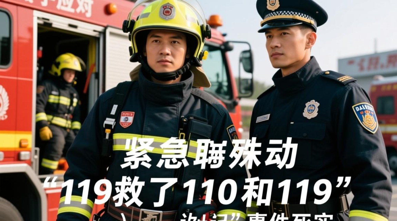 119紧急救援彰显生命至上，拯救110和119生命线-图2