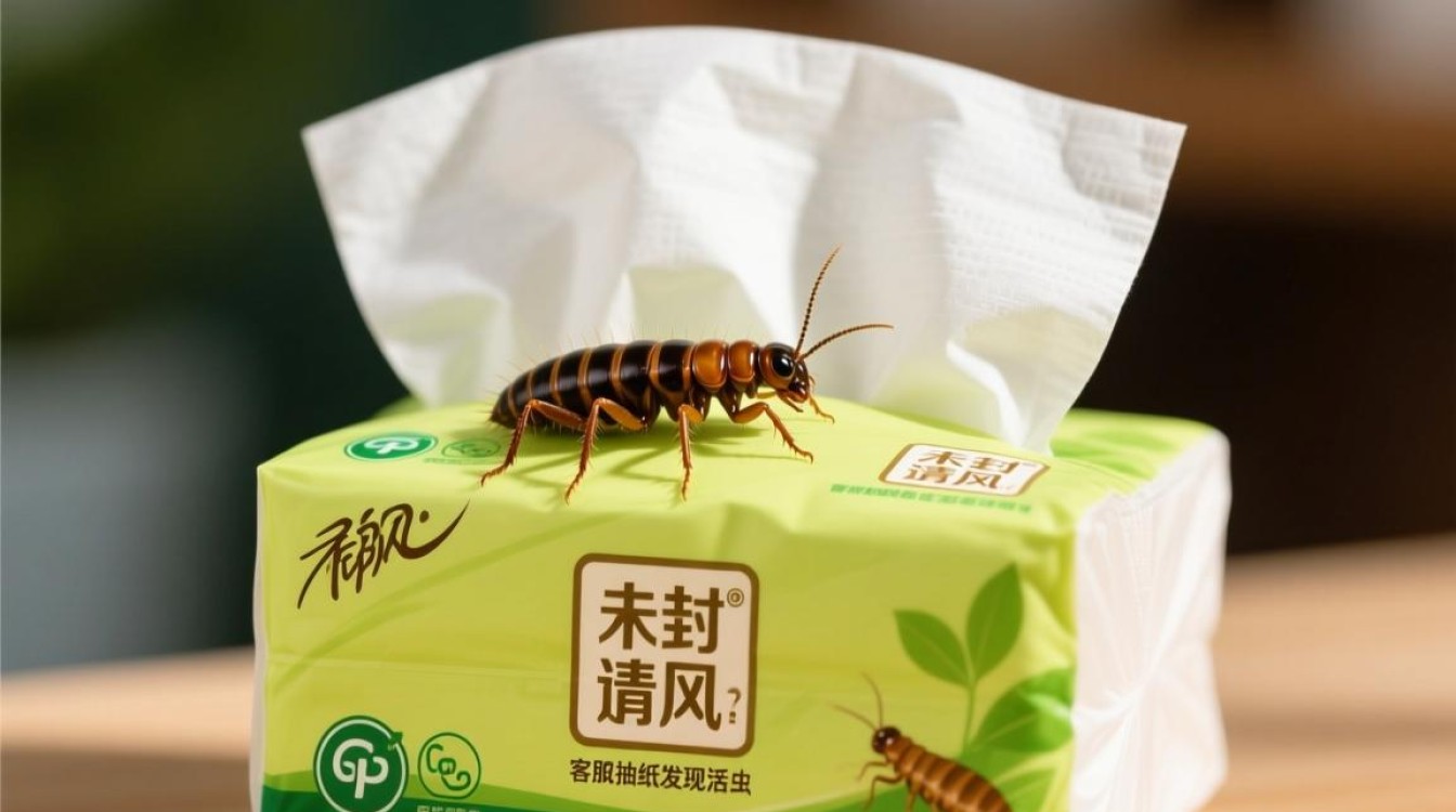 清风抽纸中发现活虫，官方客服回应情况揭晓-图1