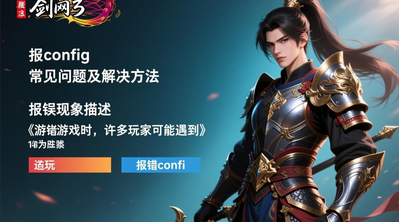 剑三配置错误排查指南-图1