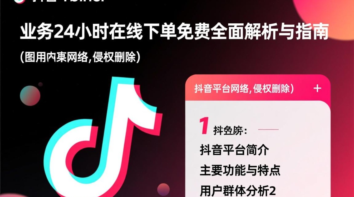 抖音24小时免费下单业务揭秘-图1