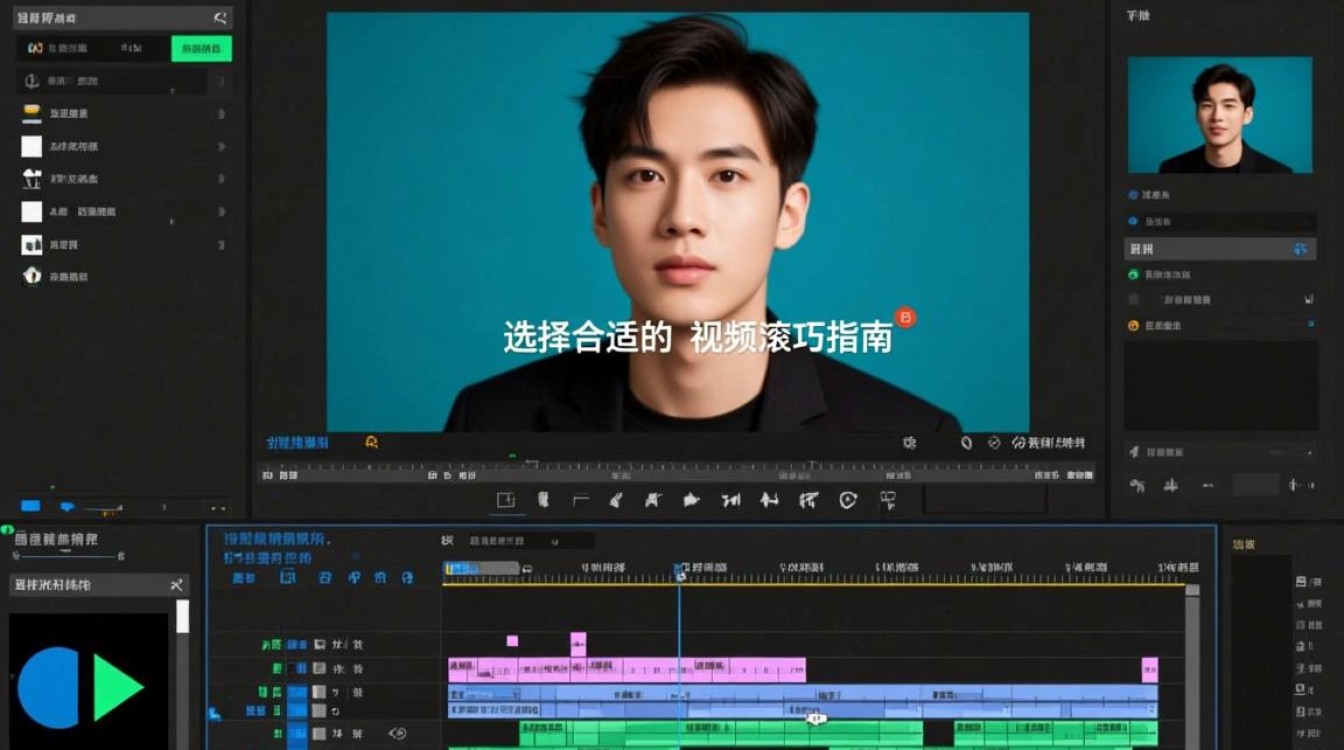 视频剪辑中歌词滚动技巧解析-图1