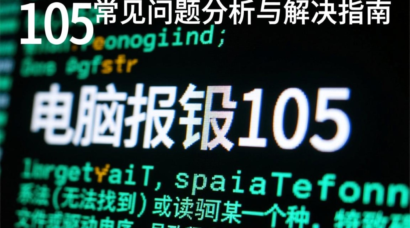 电脑故障代码105解析与解决指南-图1