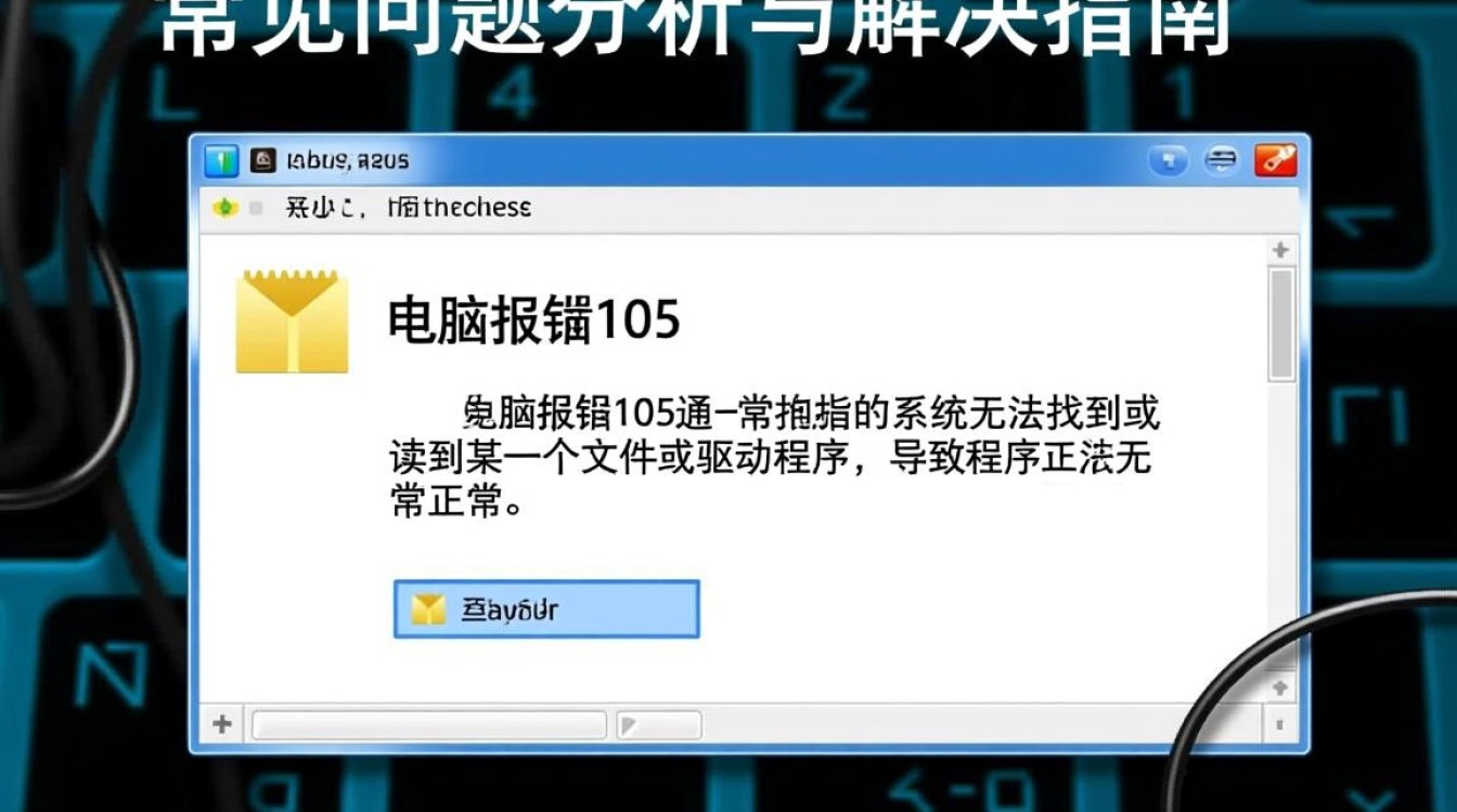 电脑故障代码105解析与解决指南-图3