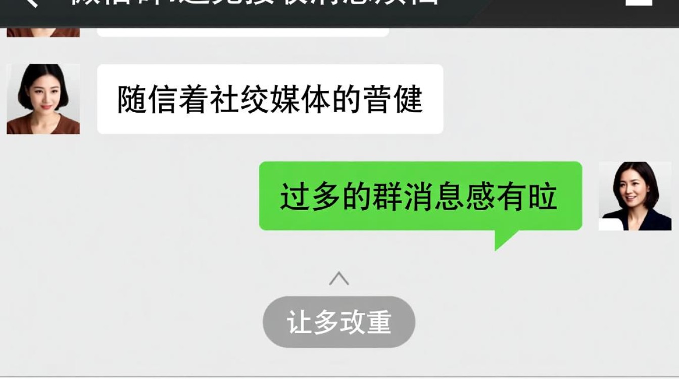 轻松关闭微信群消息接收，告别打扰的秘诀-图1