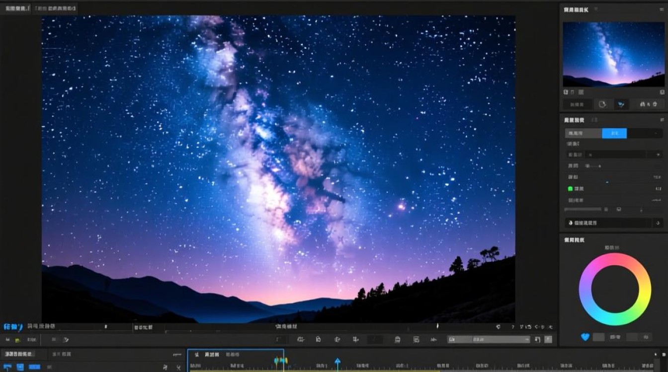 星空视觉盛宴，视频剪辑中的星空特效制作技巧-图1
