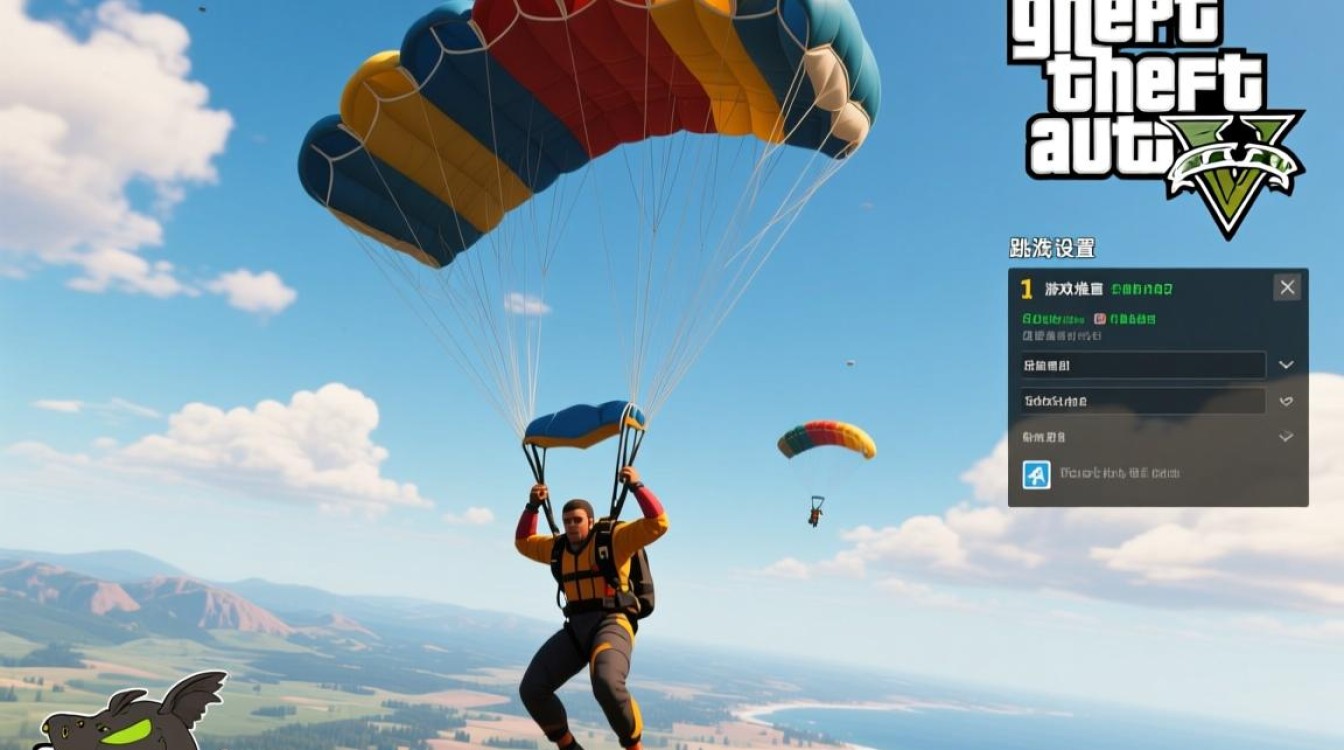 GTA5跳伞技巧指南-图2 GTA5跳伞技巧指南-图2