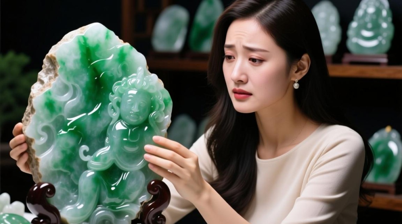 高价翡翠原石到货现形，女子283万打水漂？-图3