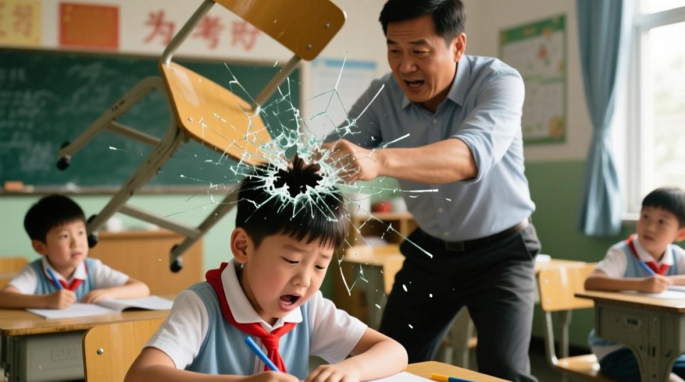 痛心！10分试卷引发悲剧，父亲怒砸椅子致儿子头部重伤-图1