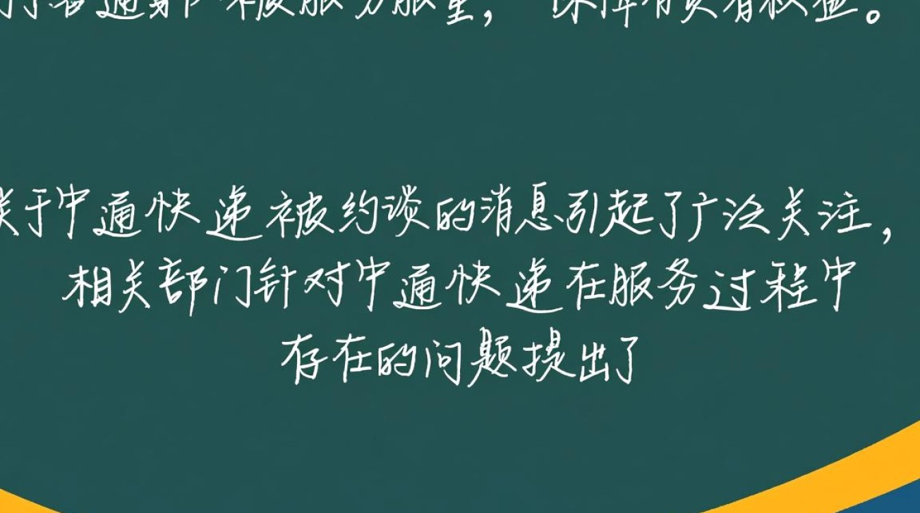 中通快递约谈事件官方回应揭晓-图1
