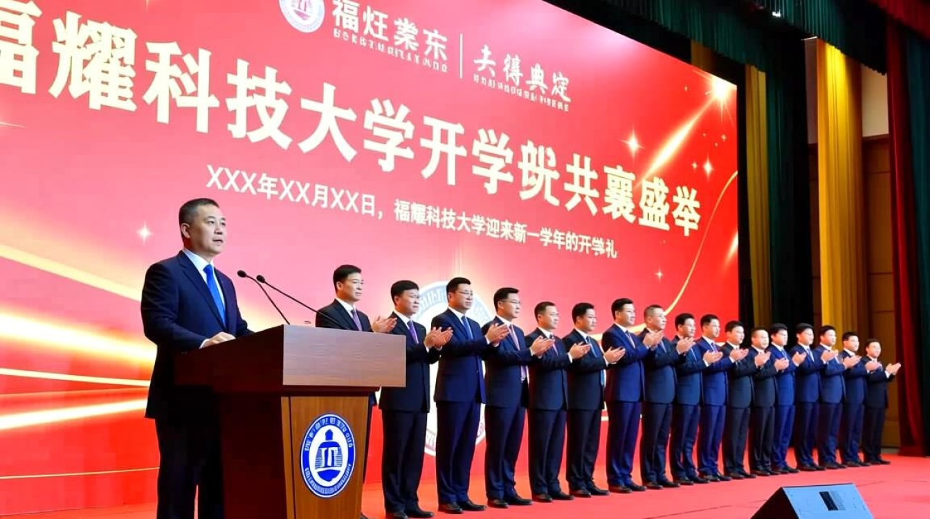 曹德旺出席福耀科技大学开学典礼盛况-图1