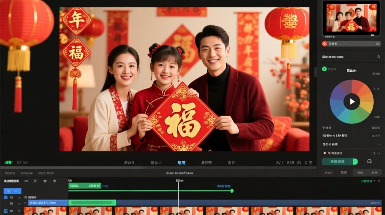 春节拜年视频快速剪辑技巧-图1