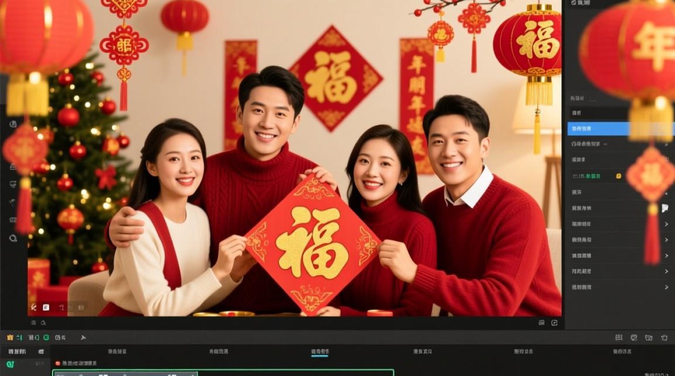 春节拜年视频快速剪辑技巧-图2
