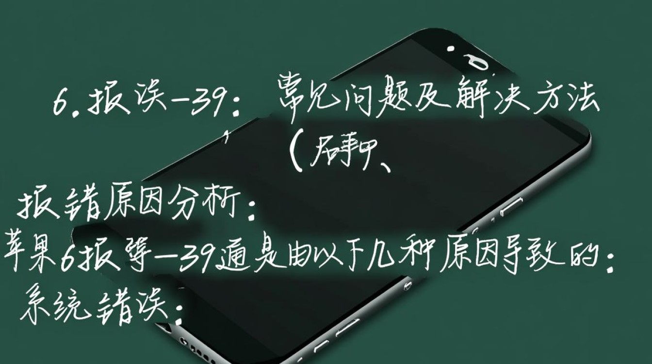 苹果6设备报错代码39故障排查指南-图1