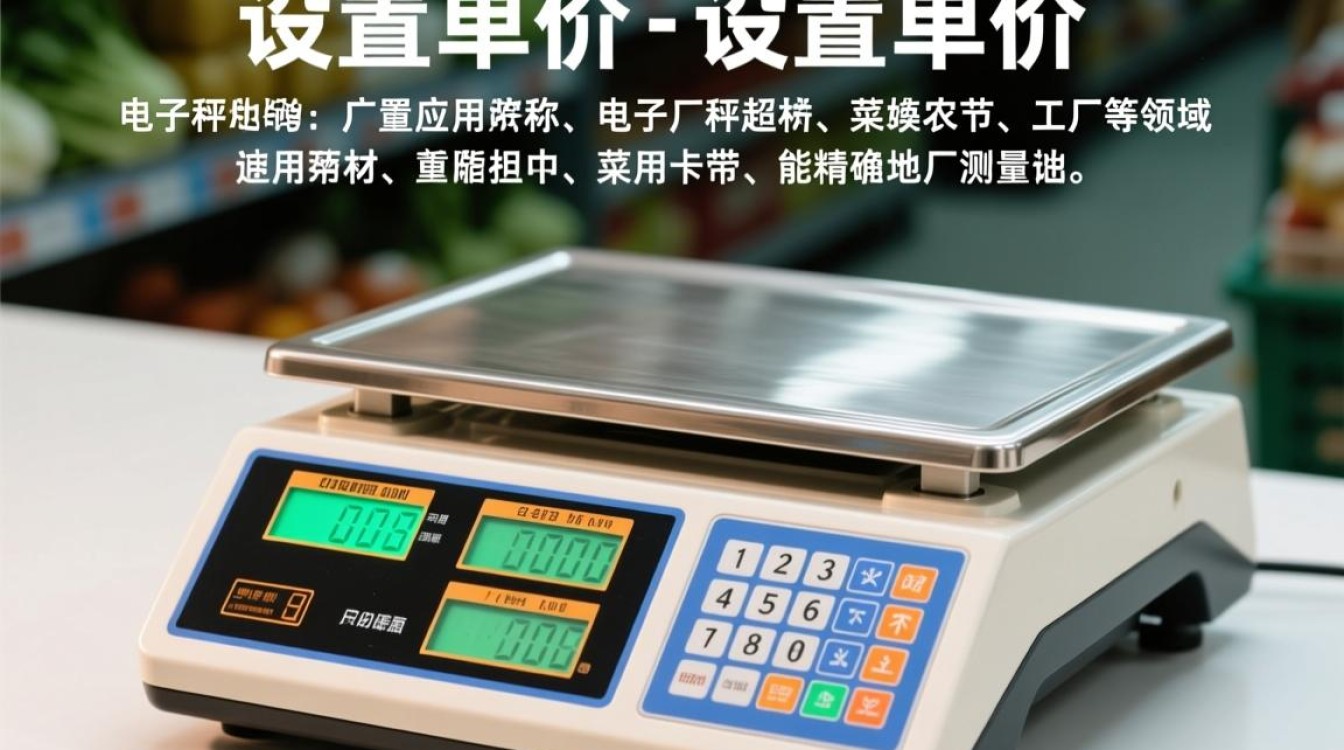 电子秤设置单价的简易指南-图2