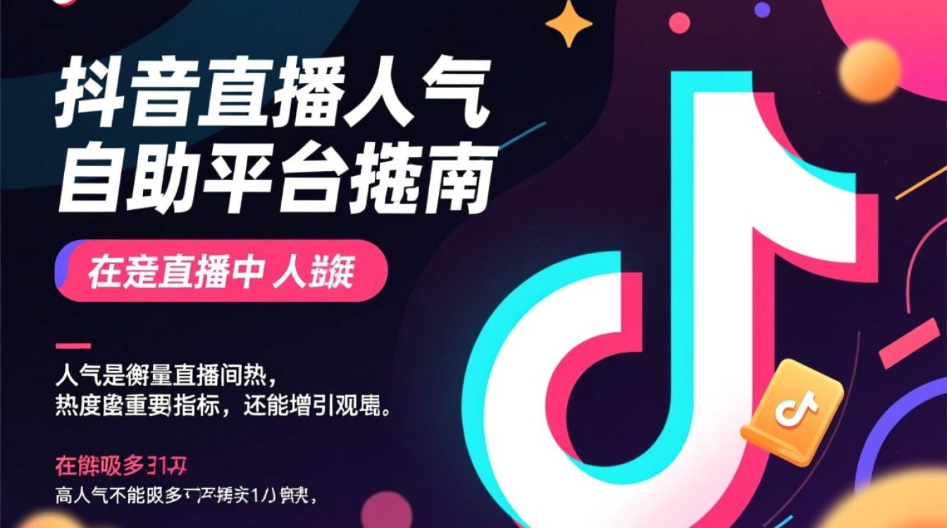 抖音直播人气提升自助服务平台优惠信息-图1
