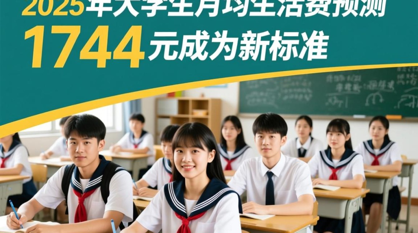 2025年大学生生活费平均达1744元,生活成本持续攀升-图1 2025年大学生生活费平均达1744元,生活成本持续攀升-图1