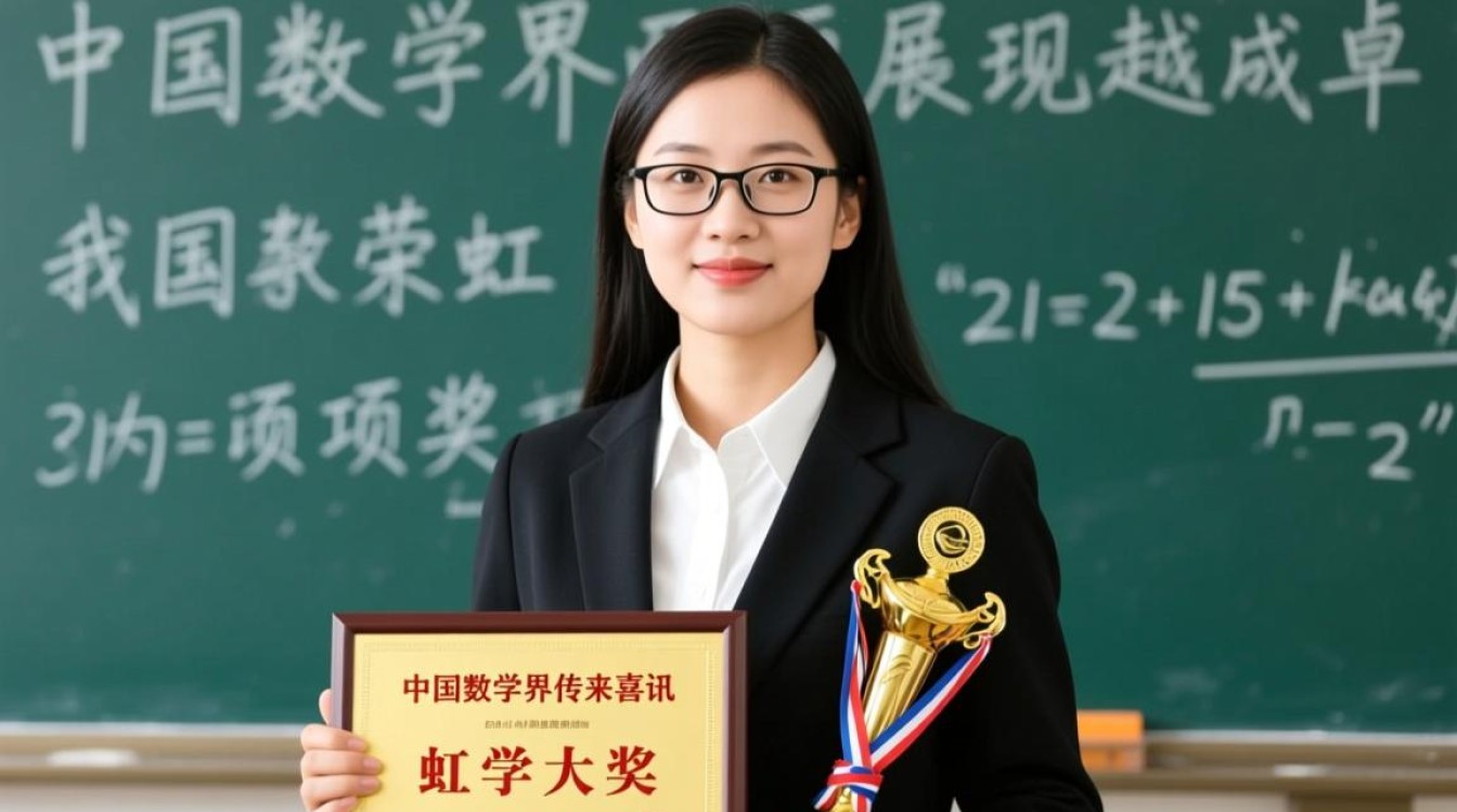 王虹，中国女数学家荣膺两项国际大奖-图1