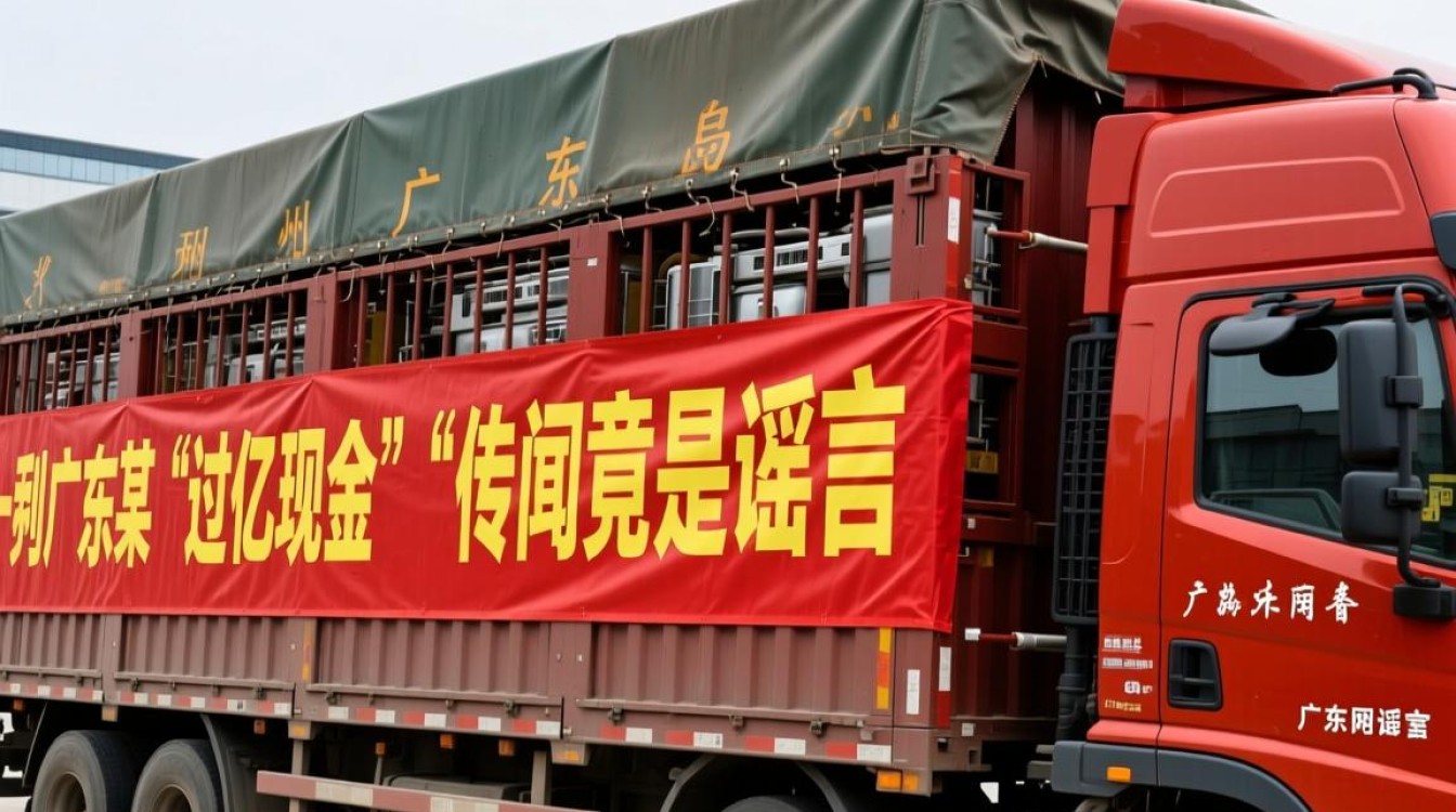 广东货车过亿现金传闻不实-图2