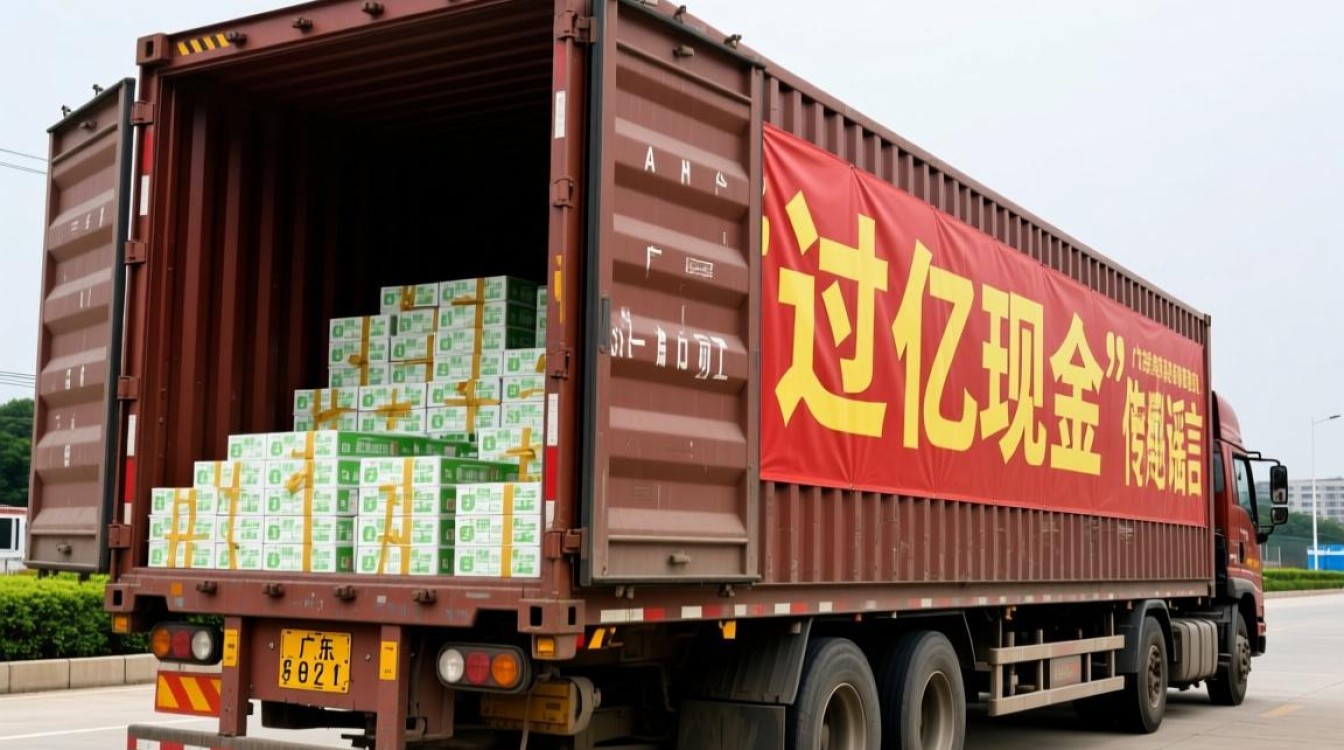 广东货车过亿现金传闻不实-图3