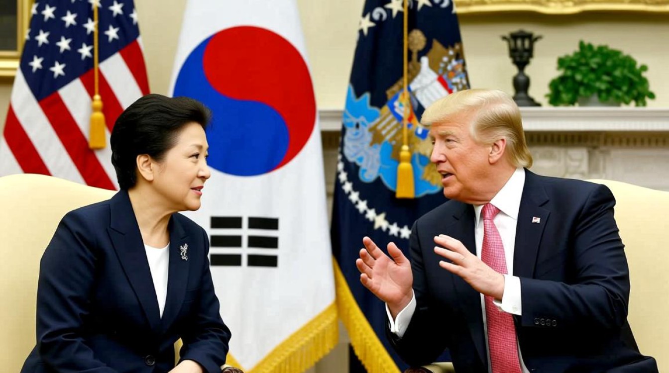 韩美总统会晤聚焦同盟关系巩固与合作-图1