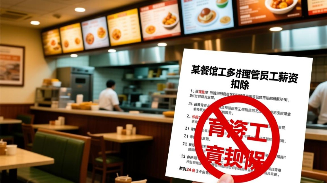 餐馆扣款制度引热议，员工权益遭18条扣款条款冲击-图2