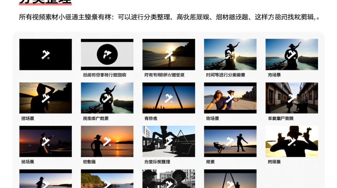 高效处理海量视频素材的剪辑技巧-图1