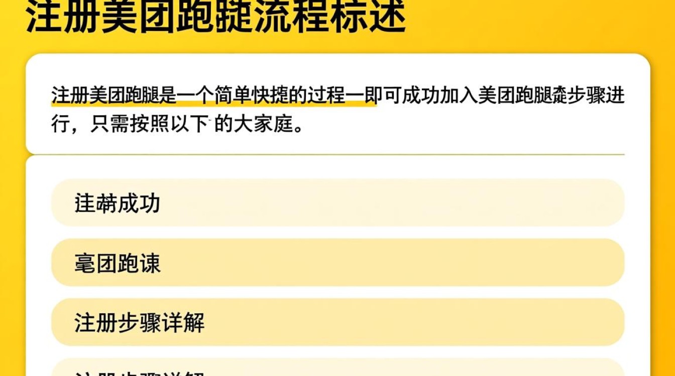 轻松注册美团跑腿，步骤详解与指南-图2
