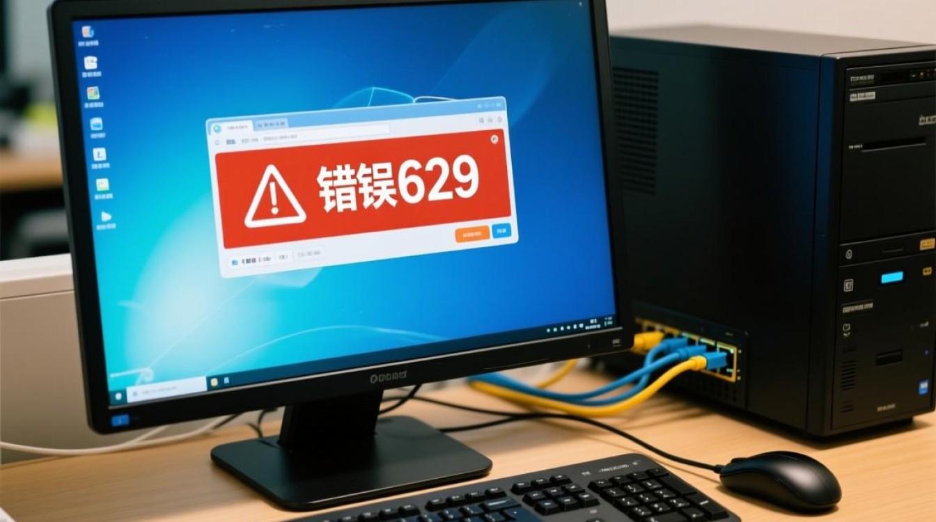电脑网络连接错误代码629排查指南-图1