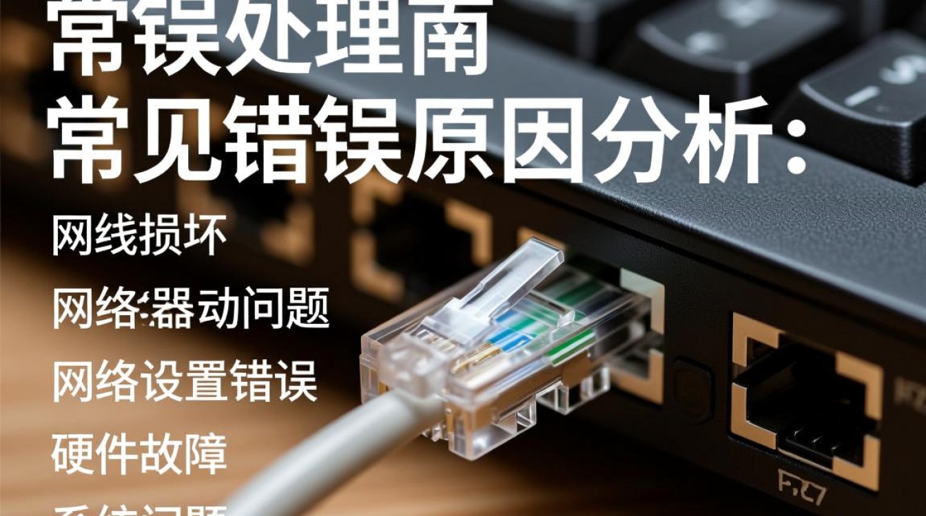 网线连接电脑时出现报错问题的诊断指南-图1