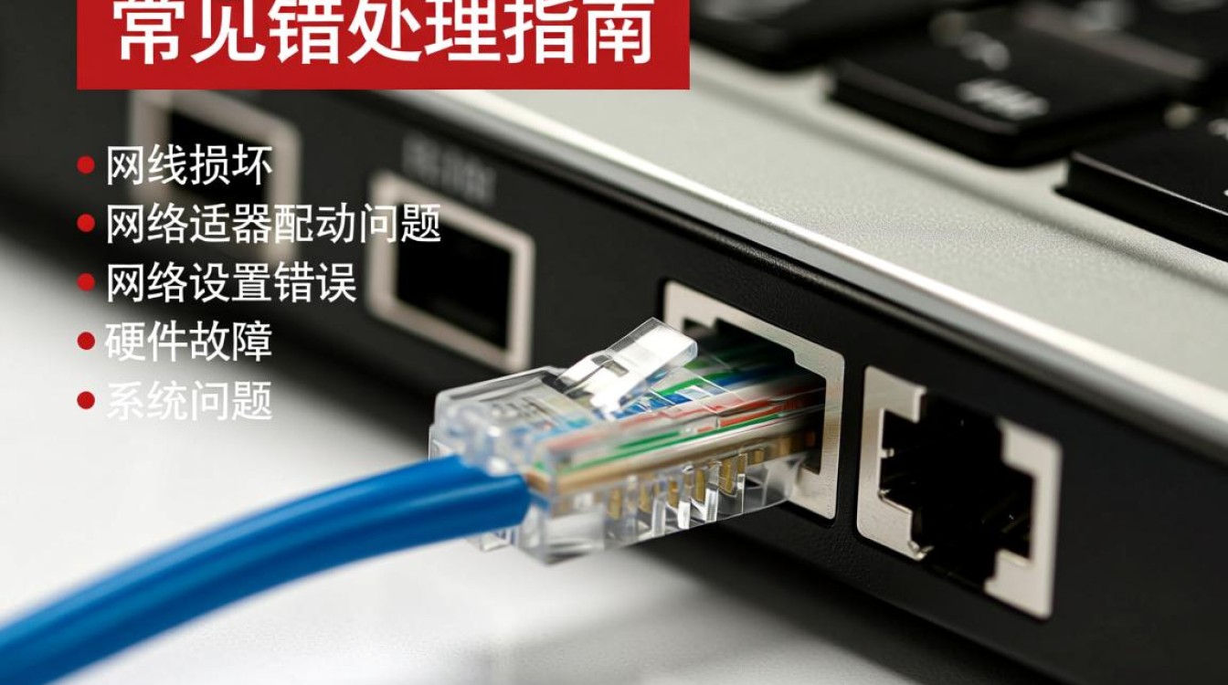 网线连接电脑时出现报错问题的诊断指南-图2