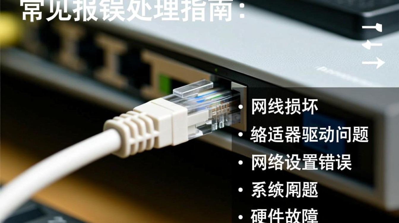 网线连接电脑时出现报错问题的诊断指南-图3