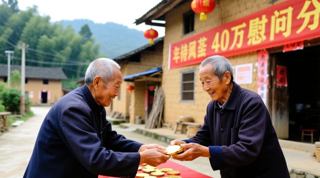 19年坚守,村庄为老人发放40万福利金-图1 19年坚守,村庄为老人发放40万福利金-图1