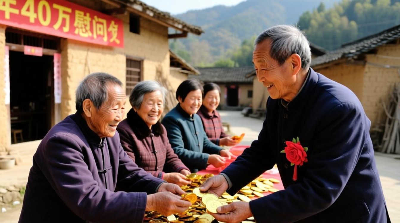 19年坚守,村庄为老人发放40万福利金-图2 19年坚守,村庄为老人发放40万福利金-图2