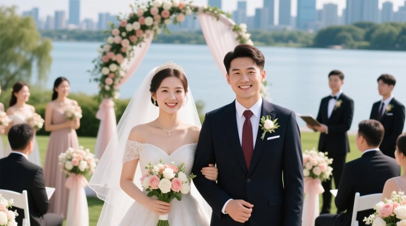 高中班主任荣任新人婚礼证婚人-图1