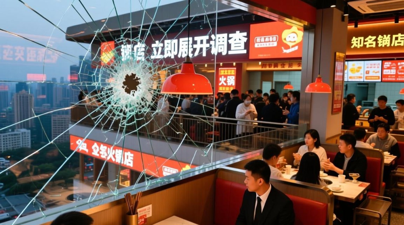 火锅店紧急回应空中座位玻璃破碎事件-图1
