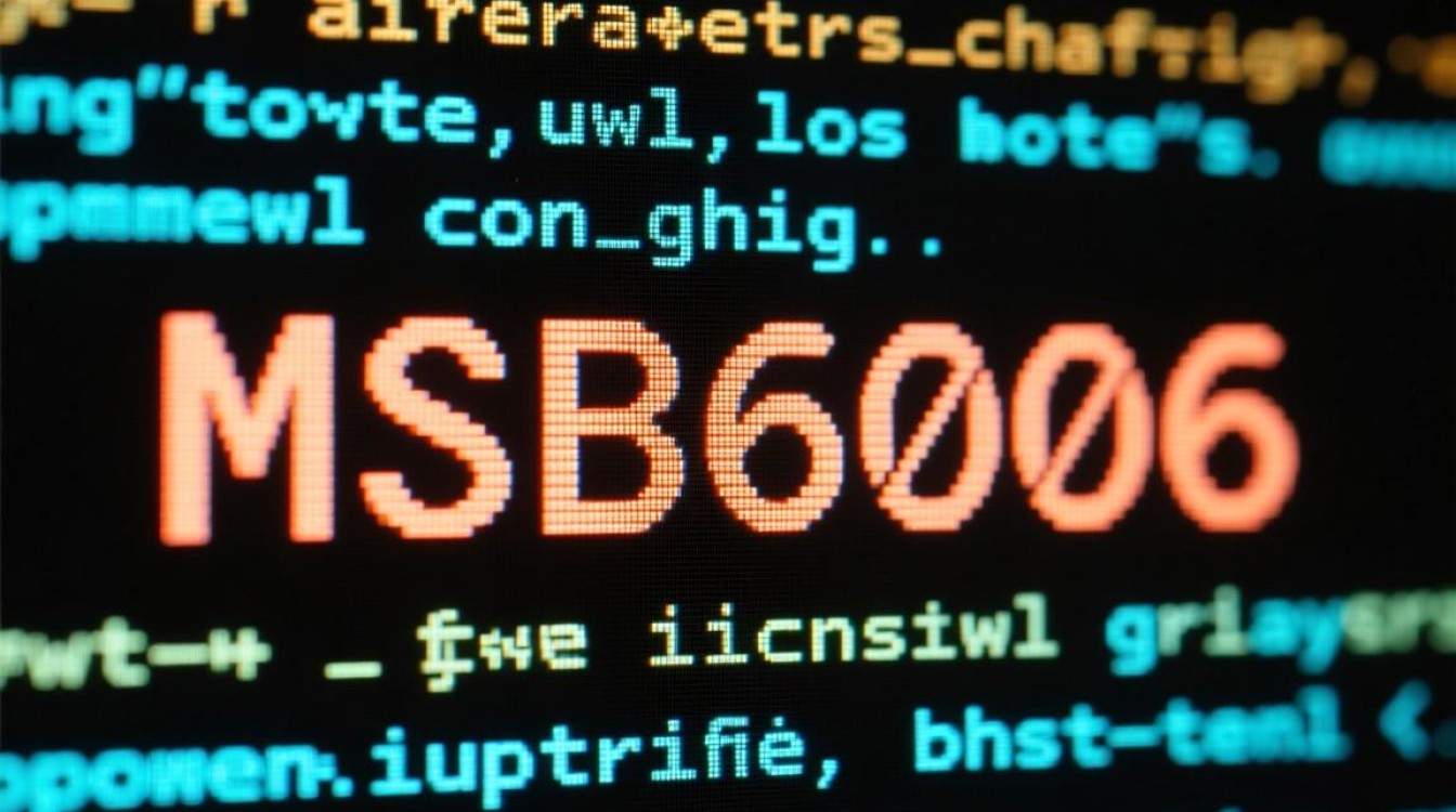 MSB6006错误代码解析及解决方法-图1