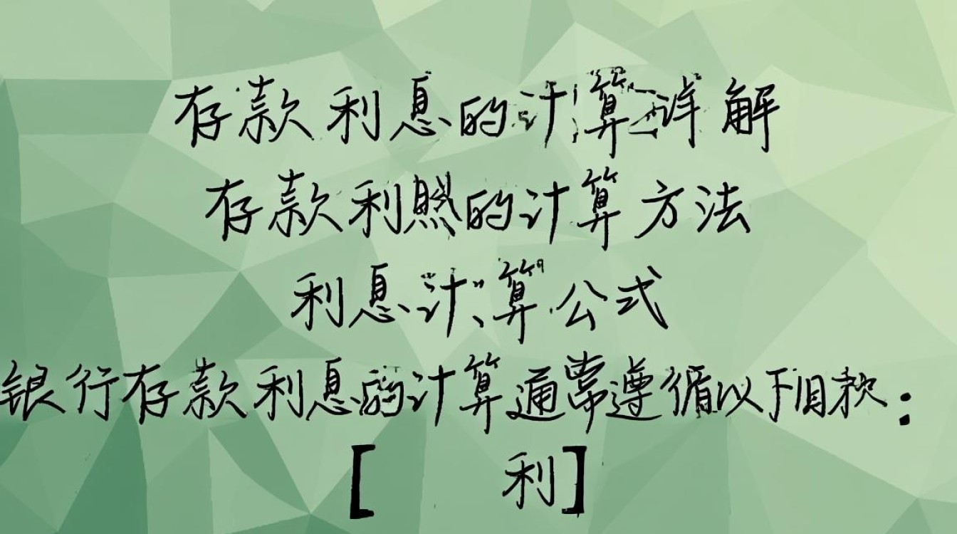 银行存款利息计算攻略揭秘-图1