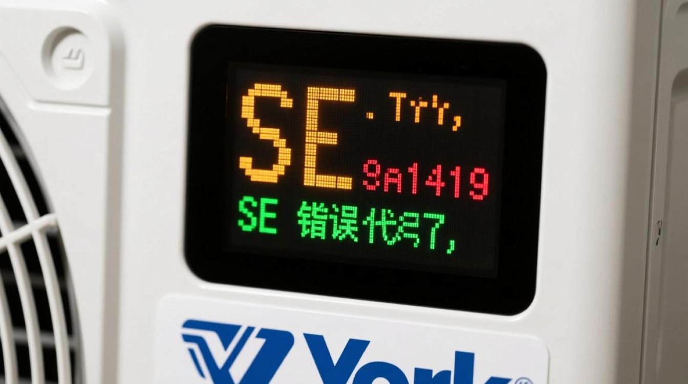 约克空调SE故障代码解析与解决方法-图3