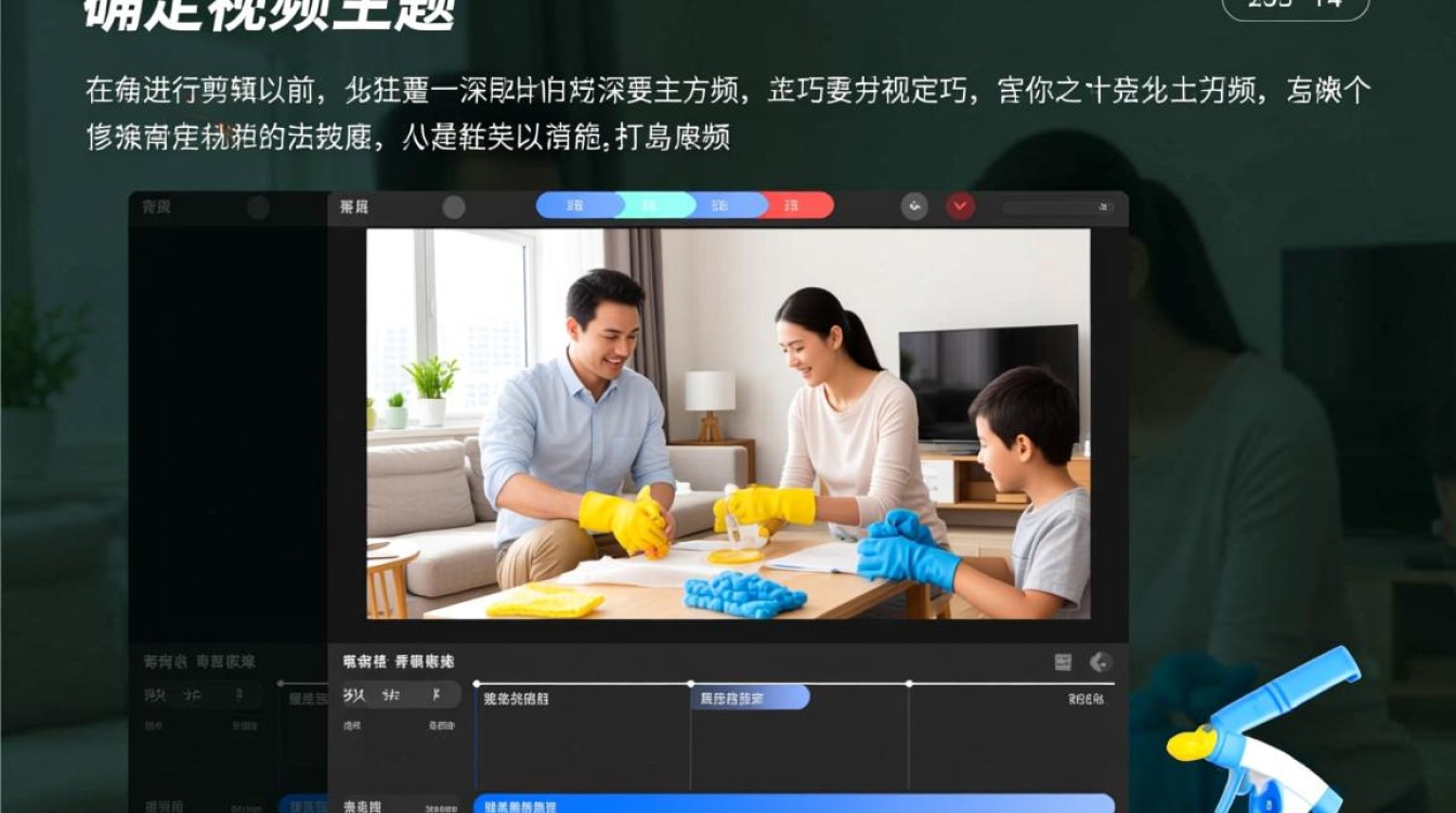 家庭清洁视频剪辑攻略，打造高效清洁教程-图1