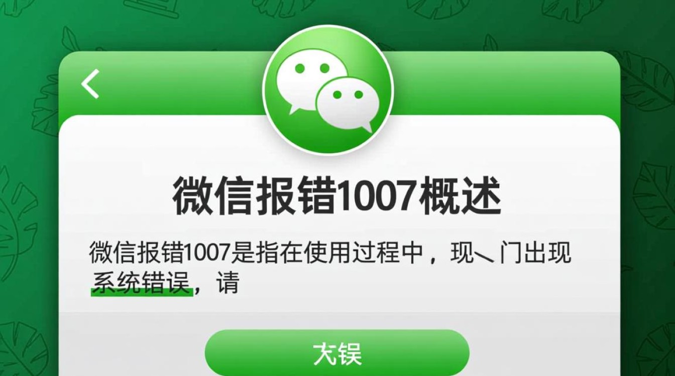 微信出现1007错误怎么办？-图1