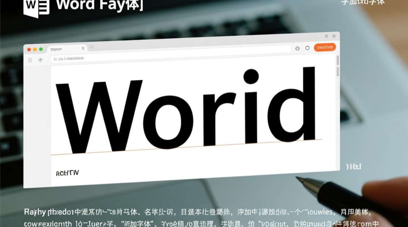 Word教程，轻松掌握字体添加技巧-图2