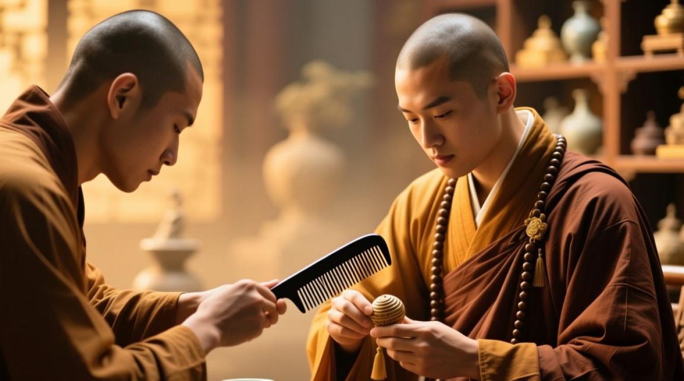 无发和尚巧售梳子，创意营销的智慧实践-图1